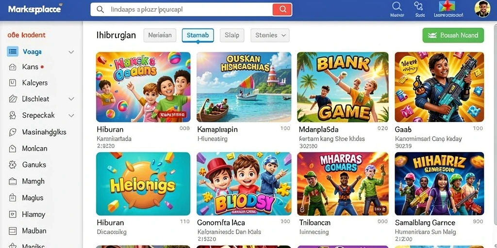 juragankoin99 - Screenshot menunjukkan berbagai jenis permainan yang tersedia.